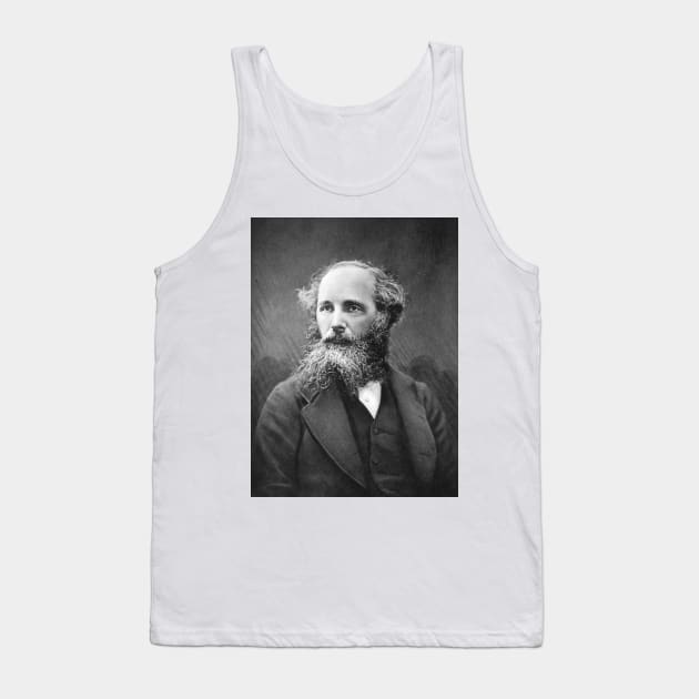 James Clerk Maxwell, Scottish physicist (C019/6892) Tank Top by SciencePhoto